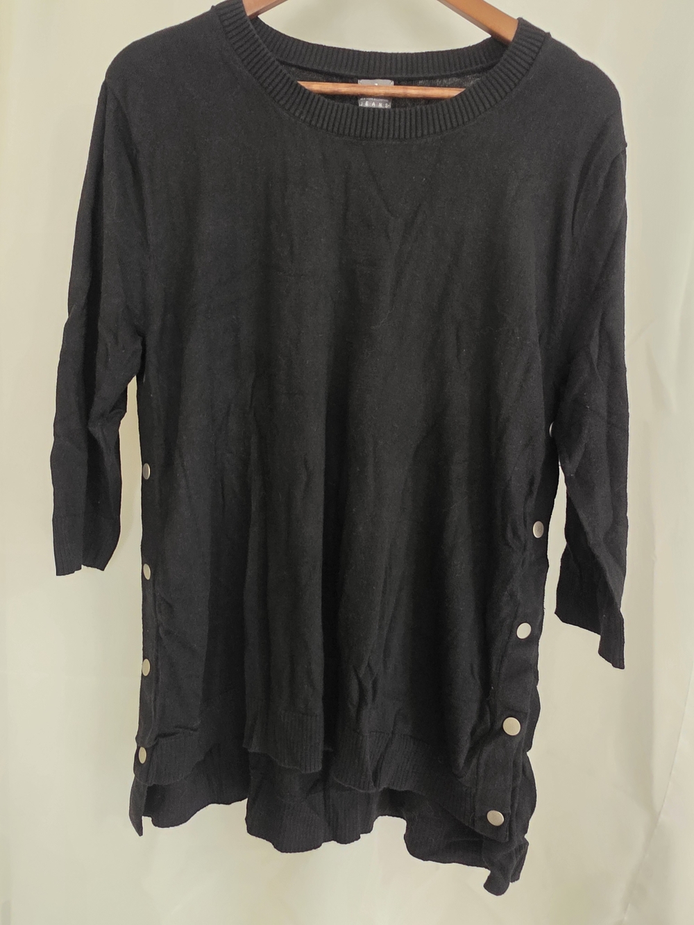 New York & Company Women's Soho Black Knit Sweater